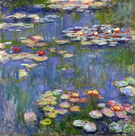 The Water Lilies by Claude Monet .